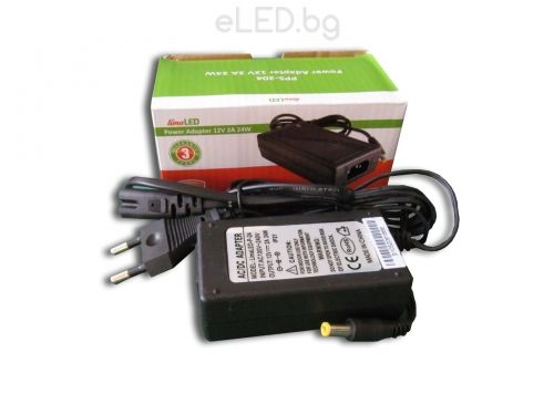 24W 2A Power Supply Adapter LED Strip lights IP20 PVC 12V 