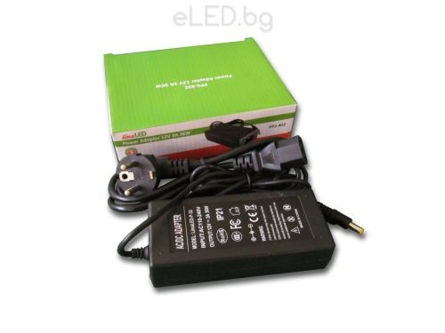 24W 2A Power Supply Adapter LED Strip lights PVC 12V 