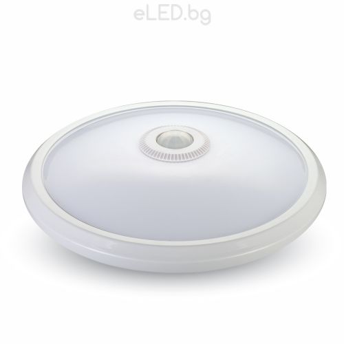 12W LED Dome Light SMD 6000 К Cool White Light IR Sensor