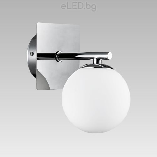 Bathroom Lighting Fixture NAOS 1xG9 Chrome / Opal