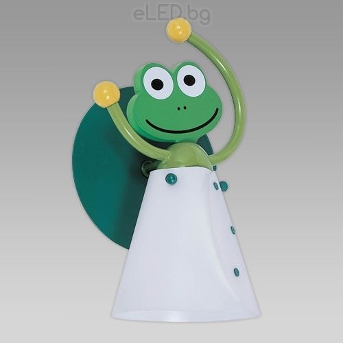 Wall Lamp for KIDS FROG 1хЕ14