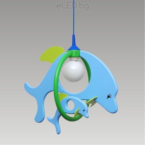 Lamp for KIDS DOLPHIN FAMILY 1хЕ27