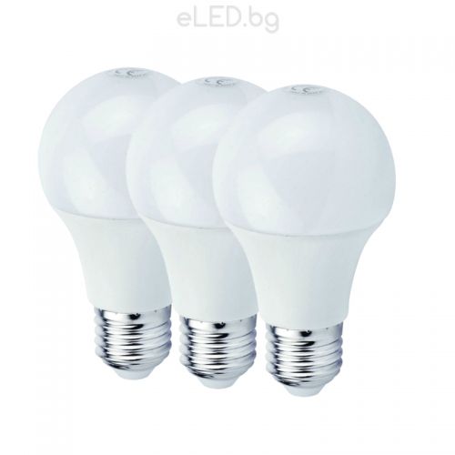 SET 5 x 7,7W LED Bulb OPTILED E27 А60 SMD 2700К Warm White Light