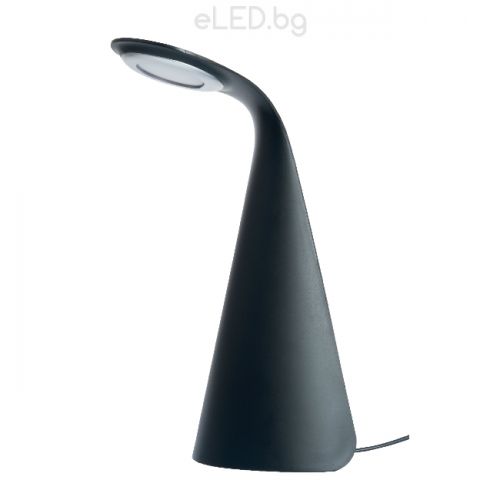 4W LED Table Lamp PARROT SMD 6500 К Cool White Light, Black