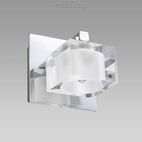 Wall lamp MAGNUM CHROME G9 33W 230V Metal - Glass