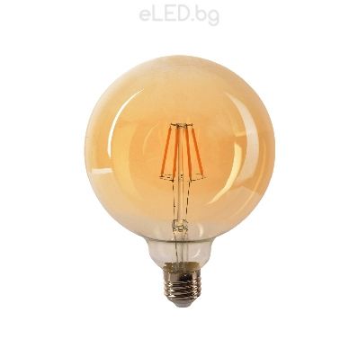 8W Vintage LED Bulb LEDISONE G125 E27 SMD 2700К White White Light 