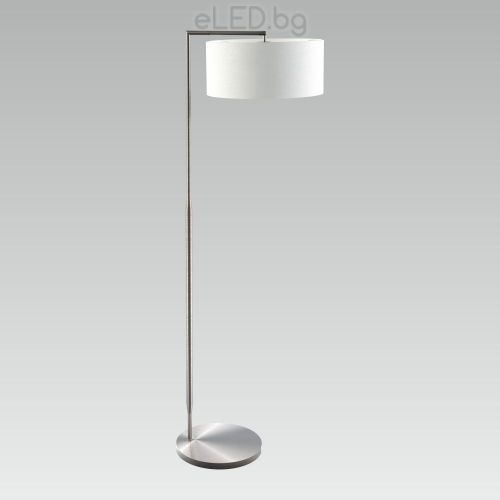 Floor Lamp SICILIA 1xE27 100W 230V Chrome / White
