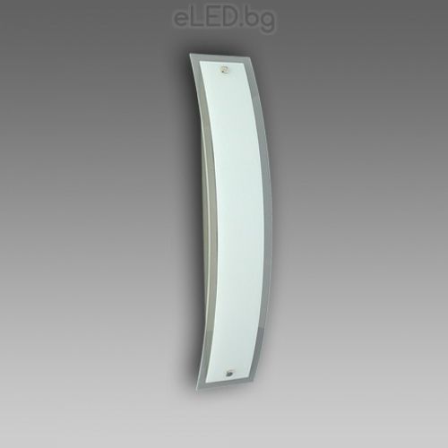 Wall Lamp RIGA 3xE14 230V Silver Chrome / Shiny White