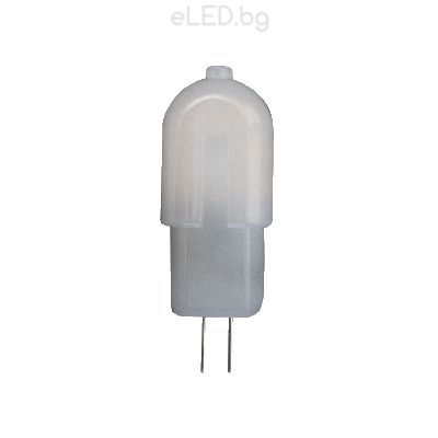 2.5W LED лампа капсула G4 SMD 220V 2700K топло бяла светлина Димируема