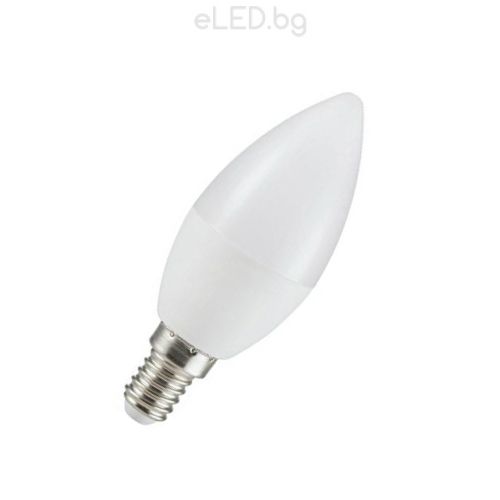 6.5W LED крушка конус BASIS Е14 SMD C37 4000К бяла светлина