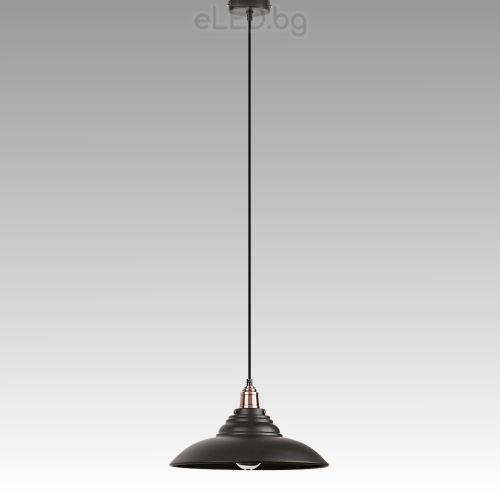 Vintage Ceiling Lamp DOUG E27 230V Black metal