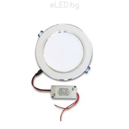 9W LED Downlight Build in NEW STYLE 3000K Warm White Light
