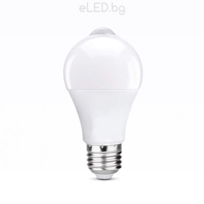 6W LED Bulb GLOBUS PIR E27 А60 SMD 4000К White Light
