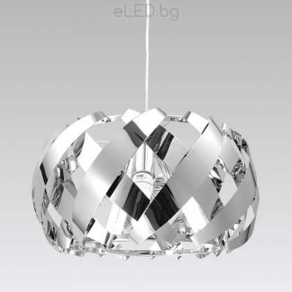 Hanging Ceiling Lamp SABRE 3xE27 Chrome / Stainless Steel 32 sm.