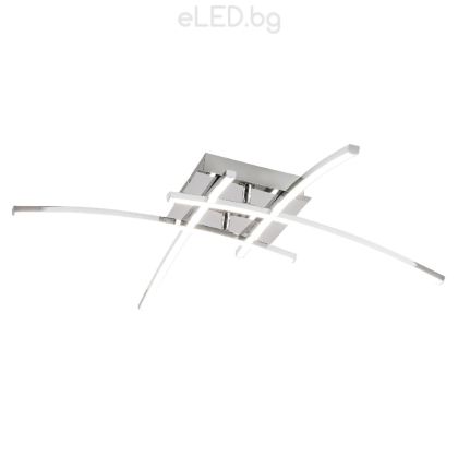 24W LED ceiling light ALEXIS 4000K Chrome/ Metal