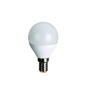 6.5W LED крушка топка BASIS Е14 SMD G45 6400К студено бяла светлина