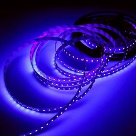 24W UV Violet LED Strip light SMD3014 60 LED/м IP20 5m. 