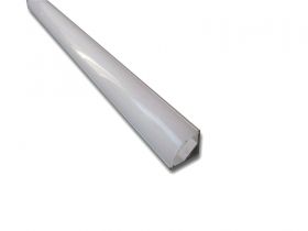 Aluminium Profile for LED Strip Lights  16 mm x 16 mm with Frosted Diffuser Kori 1 m.