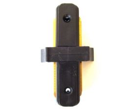 Black Rail Straight Suffix for LED Track Lights