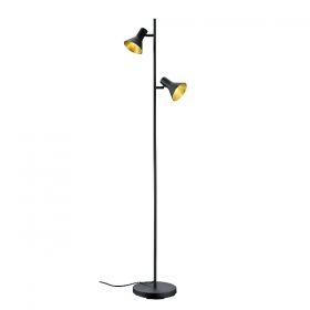 Floor Lamp NINA 1 x E14 Black / Gold