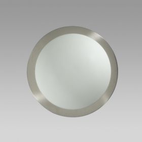 Bathroom Lighting Fixture IMMOLA 2xE27 Nickel Satin / Alabaster