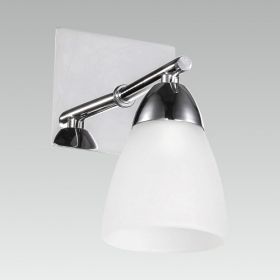 Bathroom Lighting Fixture ENORA 1xG9 Chrome / White