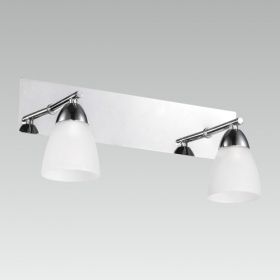 Bathroom Lighting Fixture ENORA 2xG9 Chrome / White