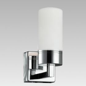 Bathroom Lighting Fixture ANITA 1xG9 Chrome / Opal