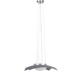 LED Hanging Ceiling Lamp TIA 12W 230V 4000K White Light Grey