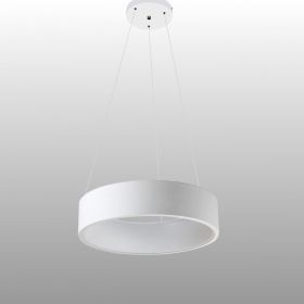 LED Hanging Ceiling Lamp ADELINE 26 W 230V 4000K White Light / White Matt
