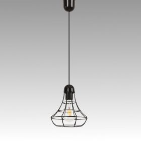 Vintage Ceiling Lamp RAMSEY 1xE27 230V Black