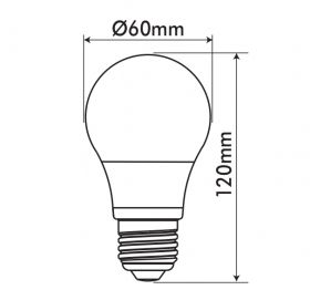 16W LED Bulb ADVANCE Е27 SMD 2700К Warm White Light