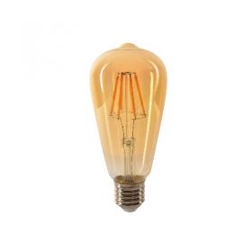 8W Vintage LED Bulb LEDISONE ST64 E27 SMD 2700К White White Light DIMMABLE