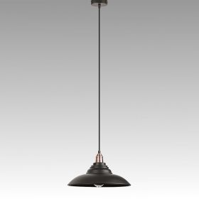 Винтидж висяща лампа DOUG E27 230V черен метал 