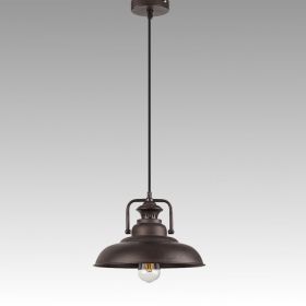 Vintage Ceiling Lamp KYLE 1xE27 230V Metal Brown