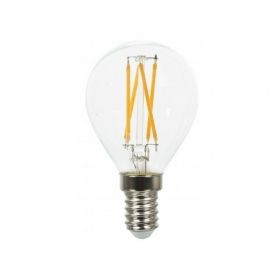 4W LED Bulb Globe Cross Filament Е14 SMD G45 4000К White Light