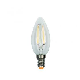 4W LED Bulb Candle Filament E14 2700К Warm White Light