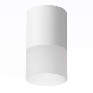 Surface Downlight DONNA AS GU10 Aluminium / Acrylic White