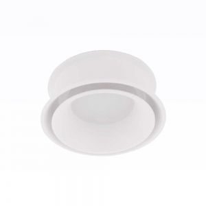 Surface Downlight DONNA X1 GU10 IP 44 Aluminium / Acrylic White