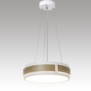 18W LED Hanging Ceiling Lamp SALMA 3000K Warm light Metal / Plastic