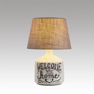 Table Lamp PETRA 1xE14 Ceramics / Fabrics