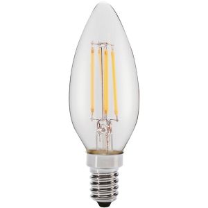 4W LED Candle Filament Е14 SMD C37 2700К Warm White Light