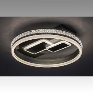 50W LED ceiling lamp ROXANA 4000K, Silver/Metal