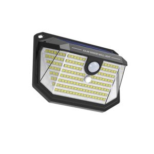 1W Solar LED Floodlight Photo + PRI Sensor IP44 6400K Li-ion Battery 18650 3,7V 1200mAh