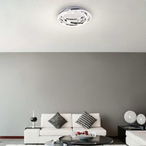 40W LED ceiling light SELENA 4000K Chrome/ Metal