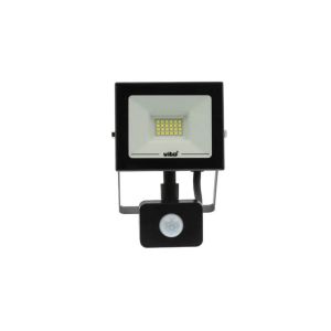 20W LED Floodlight Sensor  INDUS SMD IP44 6000K Cool White Light