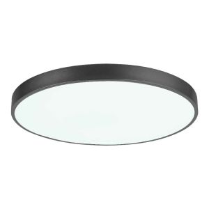 60W LED ceiling lamp TESIA 3000-6000K, Black-matt metal / White plastic