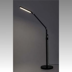 13W LED Настолна лампа DRACO 3000-6000K, Черен метал / Бяла пластмаса