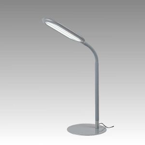 10W LED Table Lamp ADELMO 3000-6000K, Gray Metal / White Plastic