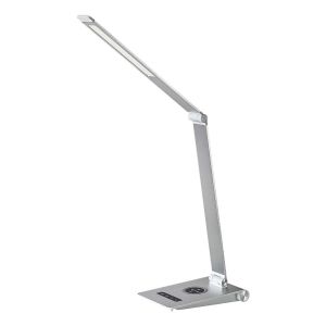 13W LED Table Lamp NILFGARD 2800-5000K, Silver Aluminum / White Plastic